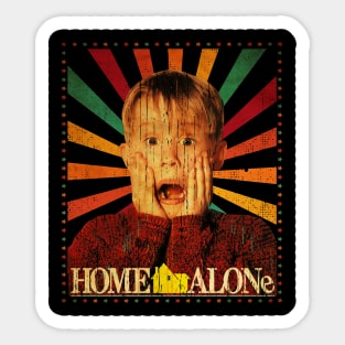 Home Alone // VIntage Style Sticker